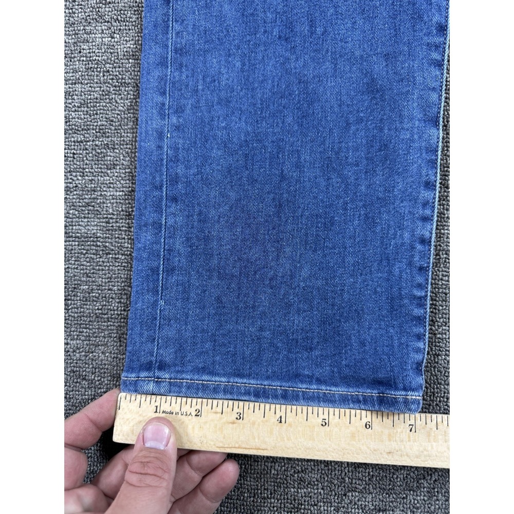 Veronica Beard Jeans Womens 30 Blue Ryleigh Slim Straight High Rise Made USA - Picture 9 of 11